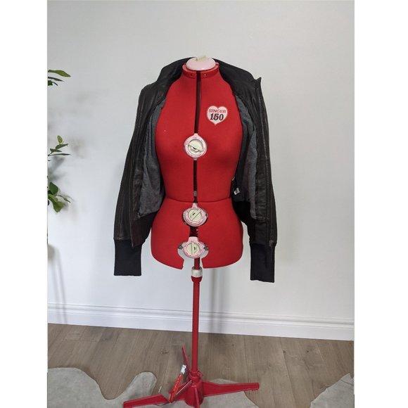 Danier Leather - leather jacket bomber - coffee brown - Picture 3 of 3